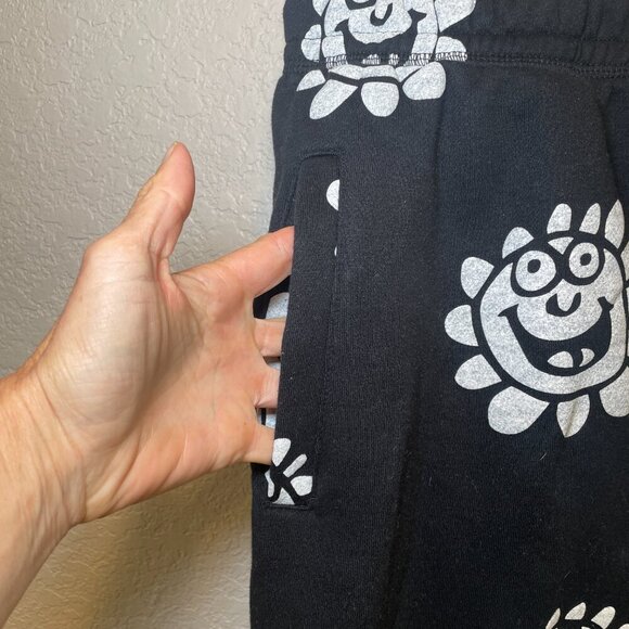 SP x Keith Haring White Flowers Pants Lifestyle Joggers Small - Picture 4 of 9